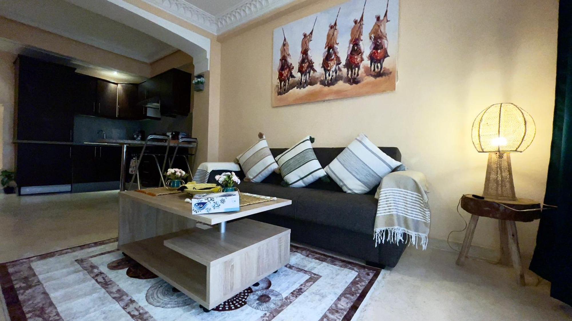 Perle En Plein Gueliz Apartment Marrakesh Luaran gambar